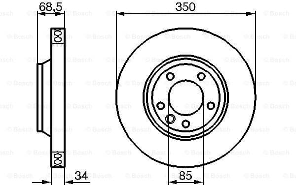 Brake Disc 0986479251 - image 5