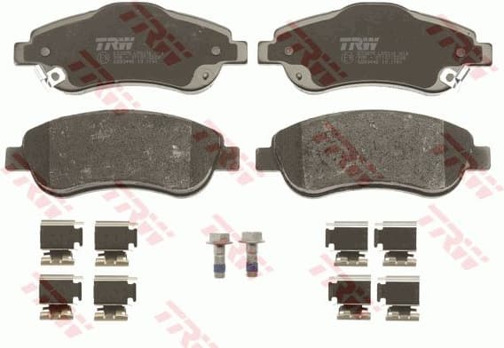 Brake pads front, Top Quality GDB3445 - image 2