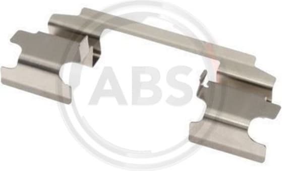 Accessory Kit, disc brake pad 1686Q