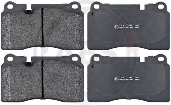 Brake Pad Set, disc brake 37614