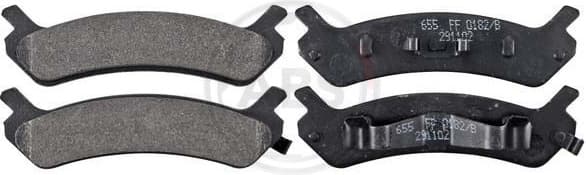 Brake Pad Set, disc brake 36754