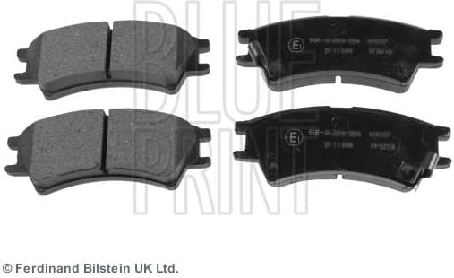 Brake Pad Set, disc brake ADG04237