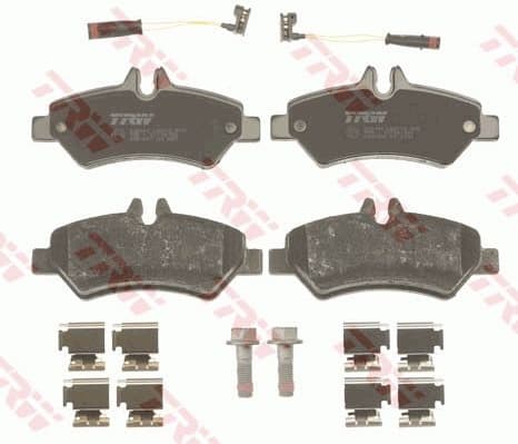 Brake pads rear, Top Quality GDB1697 - image 3