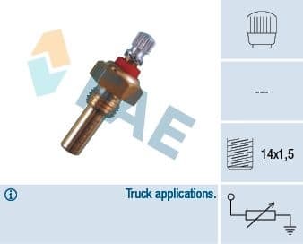 Sensor, coolant temperature 30130