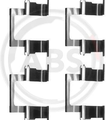 Accessory Kit, disc brake pad 1274Q