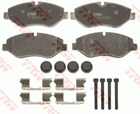 Brake pads front, Top Quality GDB1698 - image 3