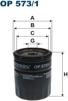 Oil Filter OP573/1