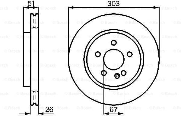 Brake Disc 0986478468 - image 5