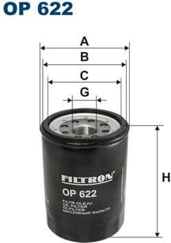 Oil Filter OP622