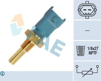 Sensor, coolant temperature 33690