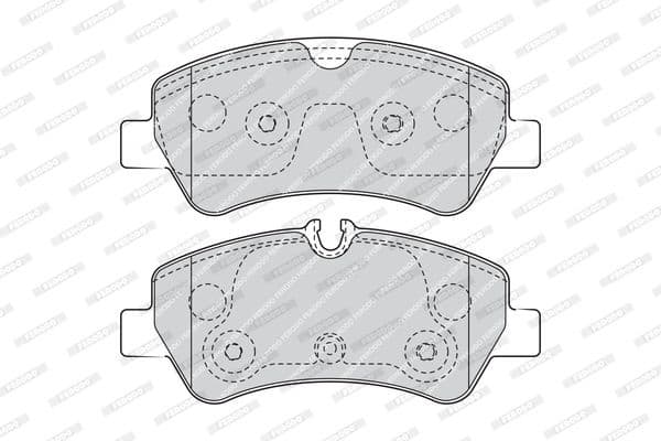 Brake pads rear, Top Quality FVR4398 - image 2