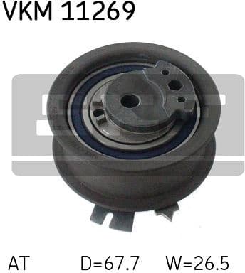 Tensioner Pulley, timing belt VKM 11269