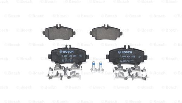 Brake Pad Set, disc brake 0986424469