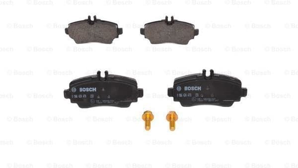 Brake Pad Set, disc brake 0986424470