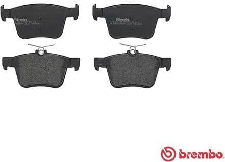 Brake pads rear, Top Quality P85125 - image 2