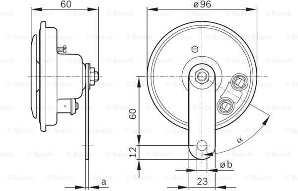 Signal Horn 0986320132 - image 2