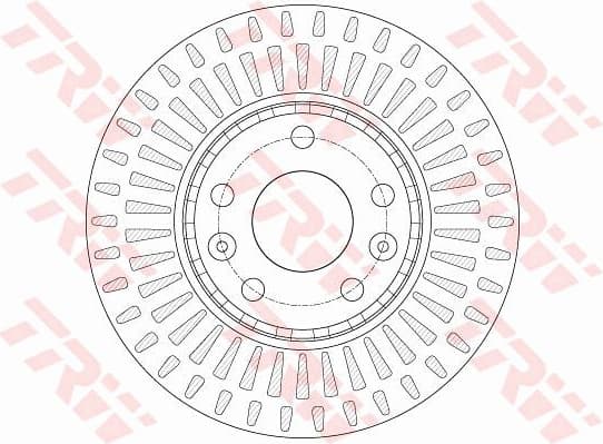 Brake Disc DF6184 - image 2