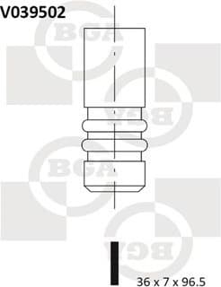 Valve inlet V039502 - image 2