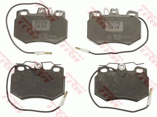 Brake Pad Set, disc brake COTEC GDB446 - image 2