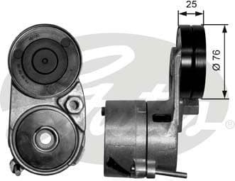 Belt Tensioner, V-ribbed belt DriveAlign™ T38193