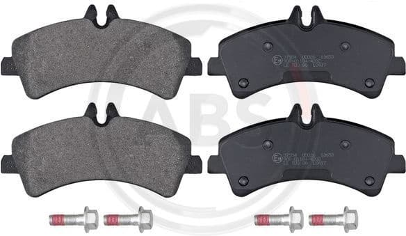 Brake Pad Set, disc brake 37554