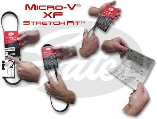 V-ribbed Belt Micro-V® Stretch Fit™ 5PK716SF
