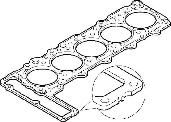 Gasket cylinder head 913.864 - image 2