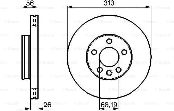 Brake Disc 0986478296 - image 5