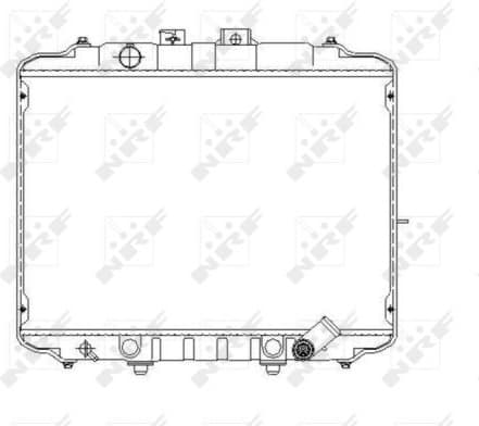 Radiator, engine cooling 53650 - image 4