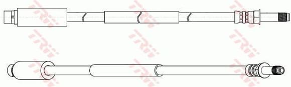 Brake Hose PHB654 - image 2