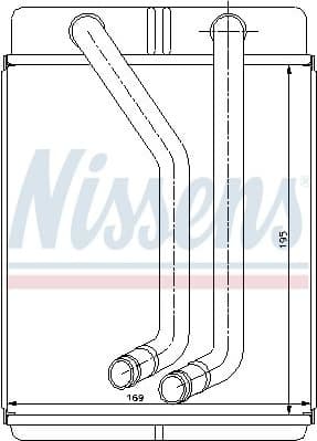 Heat Exchanger, interior heating 77507