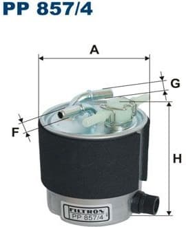 Fuel Filter PP857/4