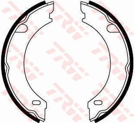 Brake Shoe Set, parking brake GS8621