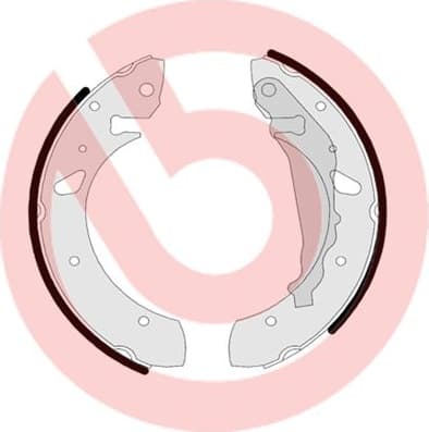 Brake Shoe Set ESSENTIAL LINE S83507
