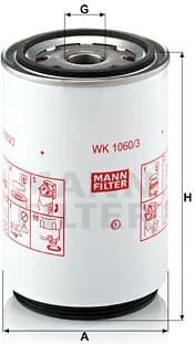 Fuel Filter WK1060/3X