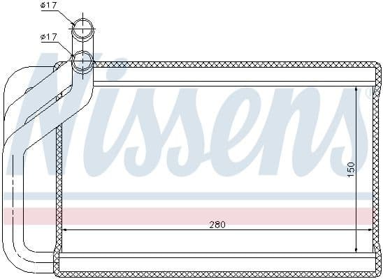 Heat Exchanger, interior heating 77532
