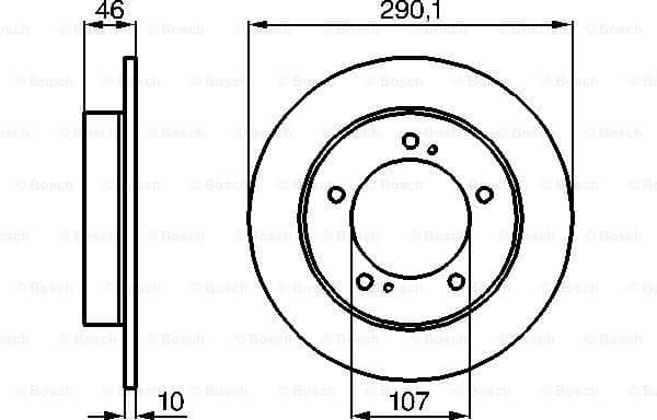 Brake Disc 0986478377