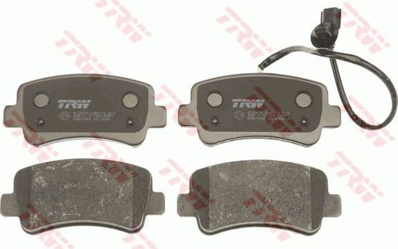 Brake pads rear, Top Quality GDB1903 - image 2