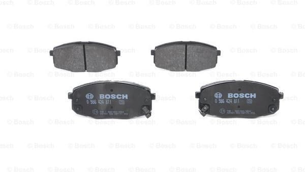 Brake Pad Set, disc brake 0986424811