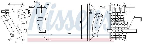Charge Air Cooler ** FIRST FIT ** 96708