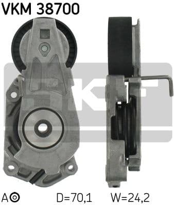 Tensioner belt VKM38700