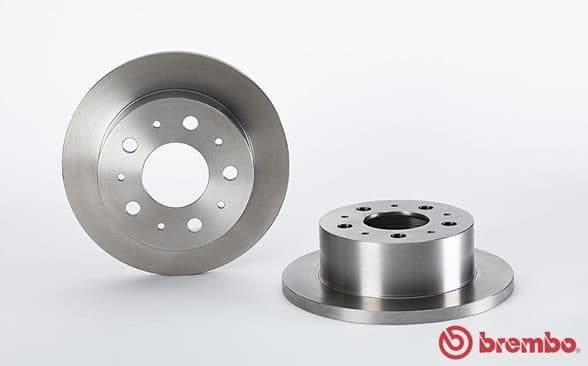 Brake discs kit rear, (2pcs), Top Quality 08.8094.40 - image 2
