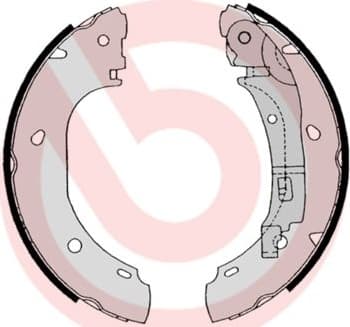 Brake Shoe Set ESSENTIAL LINE S23525