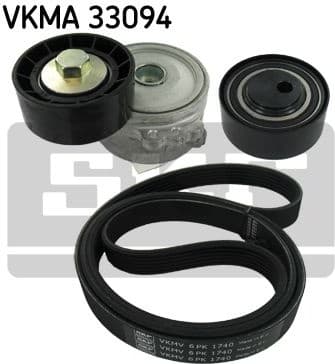 V-ribbed Belt Set VKMA 33094
