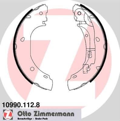 Brake Shoe Set 10990.112.8