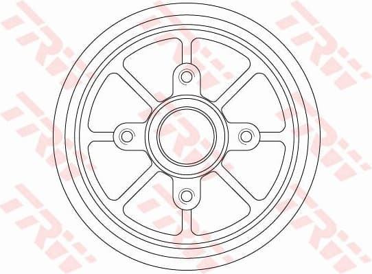 Brake Drum DB4220MR - image 2