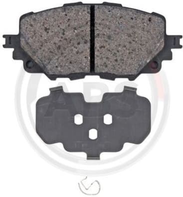 Brake Pad Set, disc brake 35126