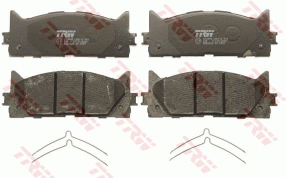 Brake pads front, Top Quality GDB3429 - image 2