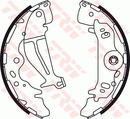Brake Shoe Set GS8774