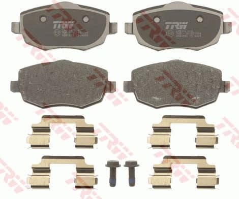 Brake Pad Set, disc brake COTEC GDB1593 - image 2